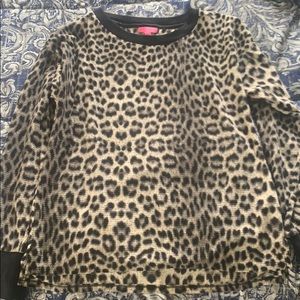 Betsey Johnson Pajama Shirt with Sleep mask